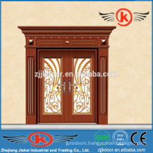 JK-C9042 china art painting carving copper art door mian door design